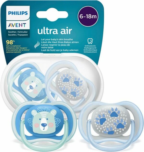 Der Philips Avent ultra air SchnullerSCF085/03 &amp