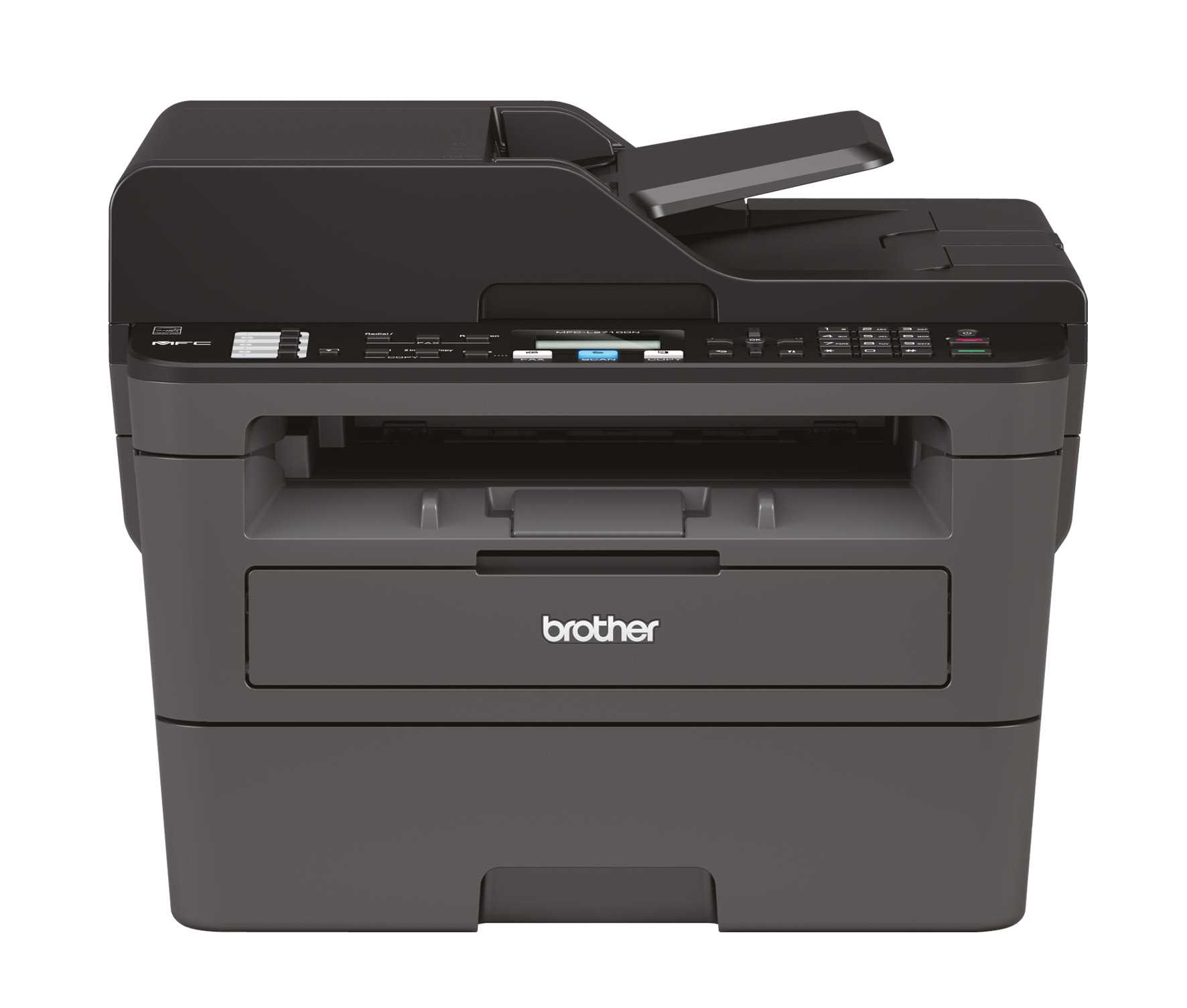 Kurzinfo: Brother MFC-L2710DN - Multifunktionsdrucker - s/w - Laser - Legal (216 x 356 mm) (Original) - A4/Legal (Medien) - bis zu 30 Seiten/Min. (Drucken) - 250 Blatt - 33.6 Kbps - USB 2.0