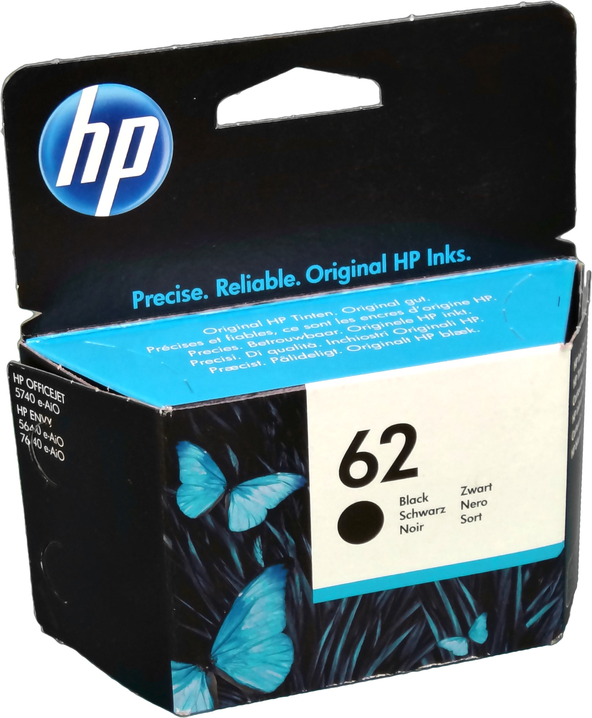 HP Tinte C2P04AE  62  schwarz