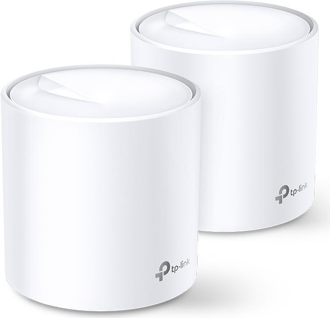 Kurzinfo: TP-Link Deco X60 - WLAN-System (2 Router) - Netz - GigE