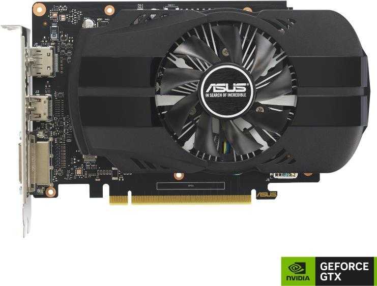 ASUS Phoenix PH-GTX1630-4G-EVO NVIDIA GeForce GTX 1630 4 GB GDDR6 (90YV0I53-M0NA00)