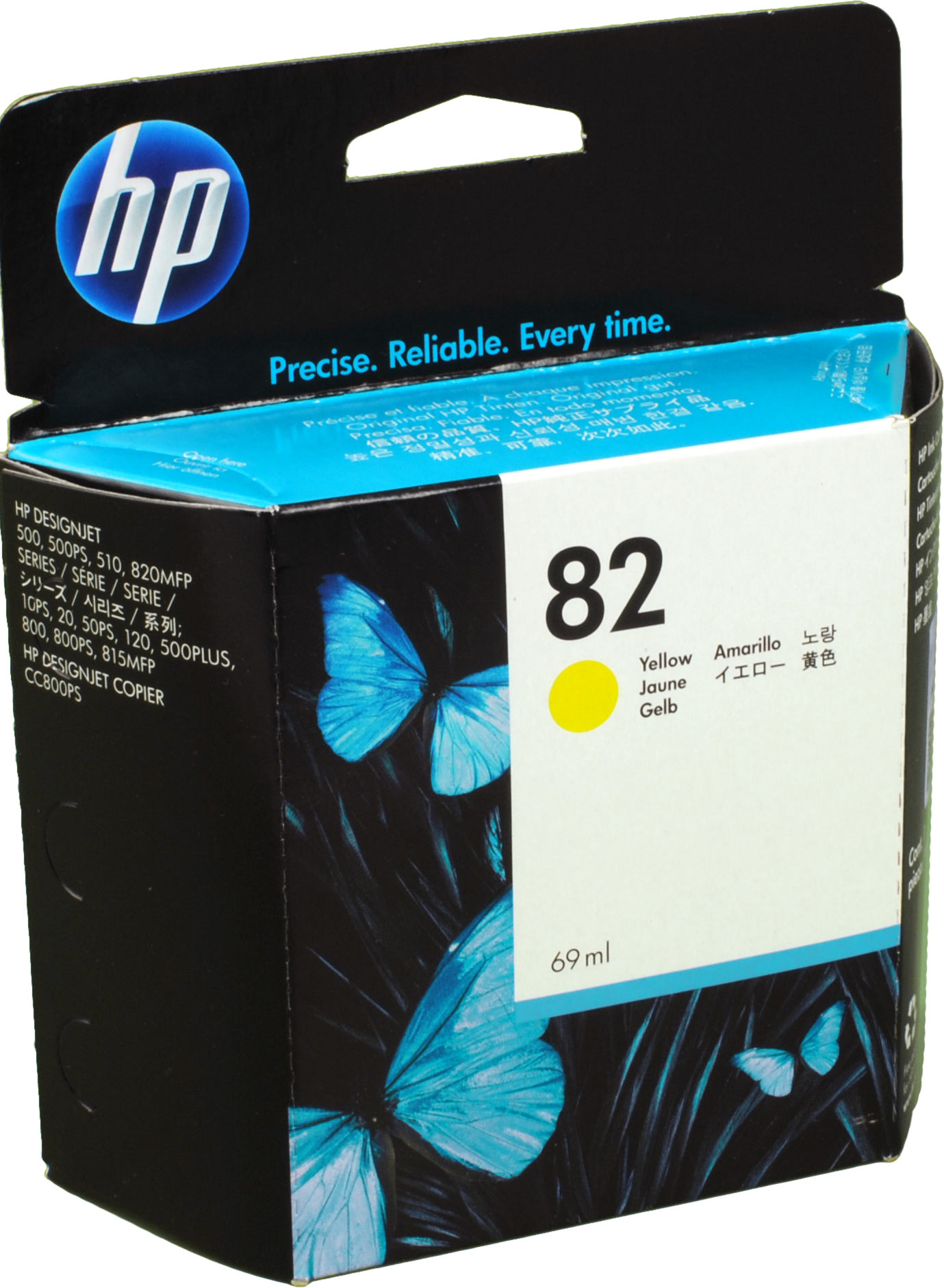 HP Tinte C4913A  82  yellow