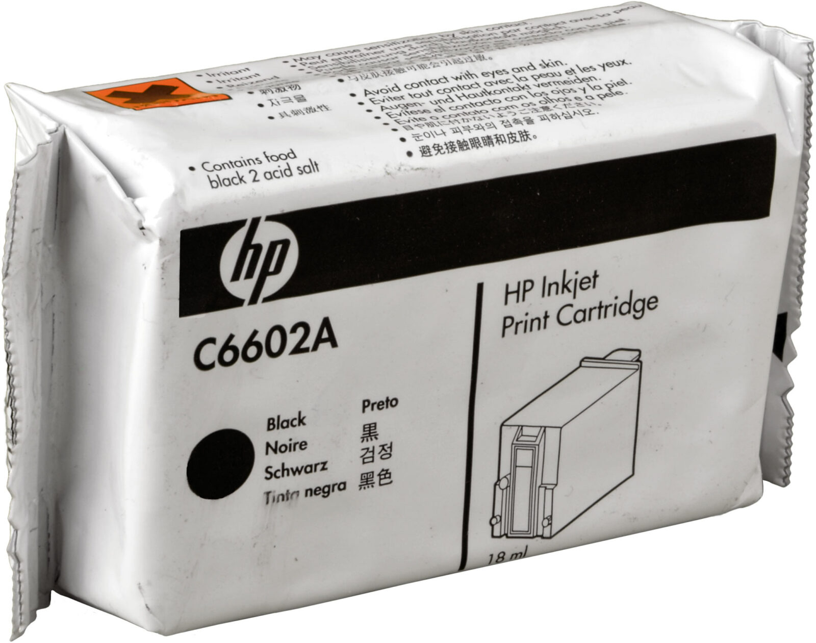 HP Tinte C6602A  black  schwarz