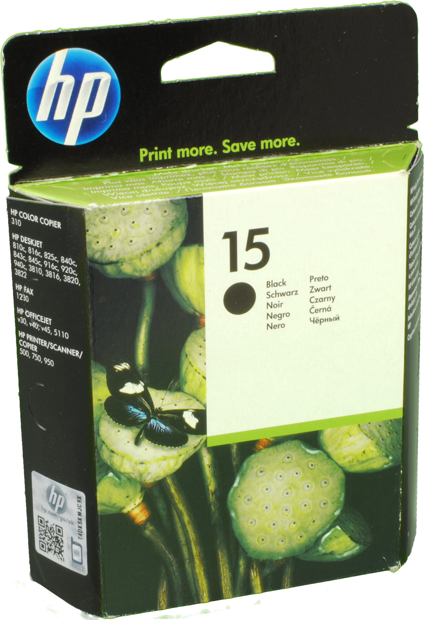 HP Tinte C6615D  15  schwarz