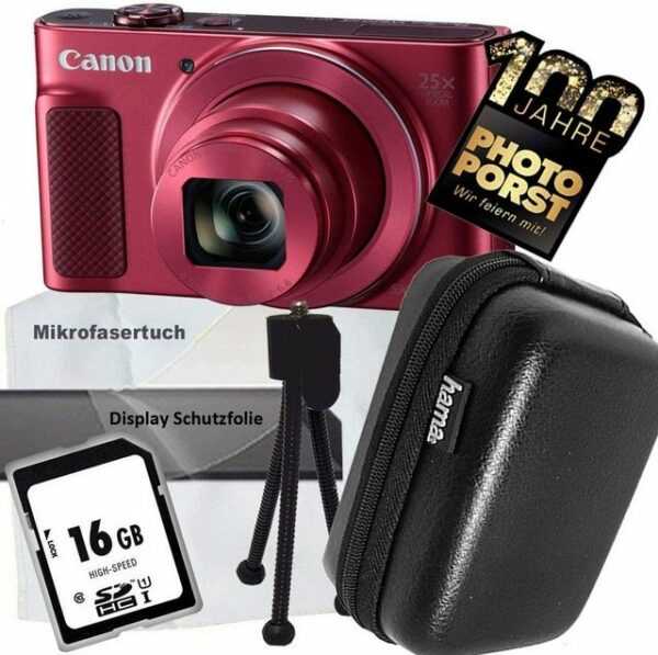 Digitalkamera Canon Powershot SX620 HS rot Amazon Set