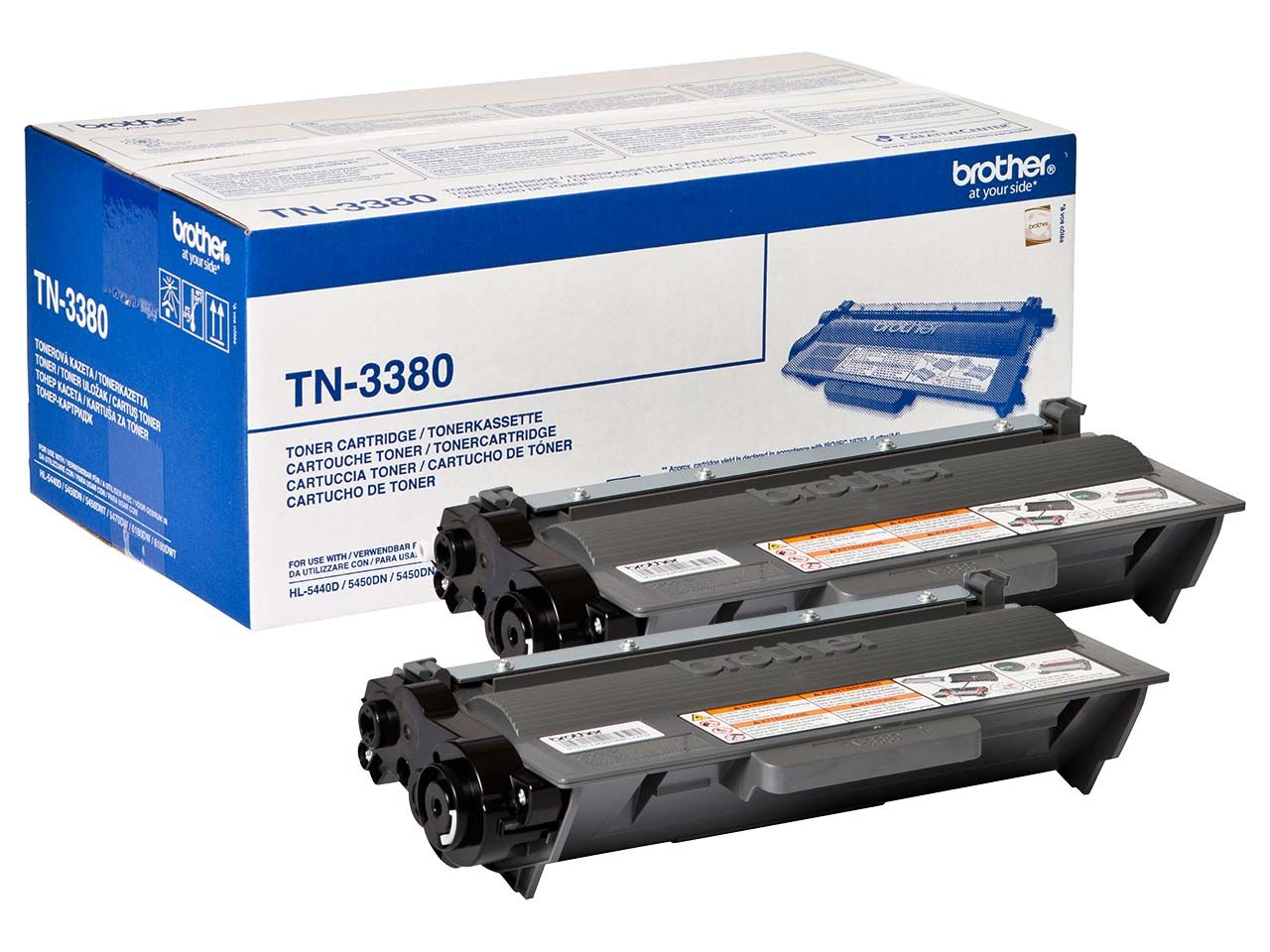 Brother Twinpack Toner TN-3380 schwarz