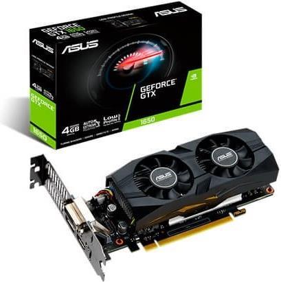 ASUS GTX1650-4G-LP-BRK Grafikkarte NVIDIA GeForce GTX 1650 4 GB GDDR5 (90YV0D31-M0NA00)