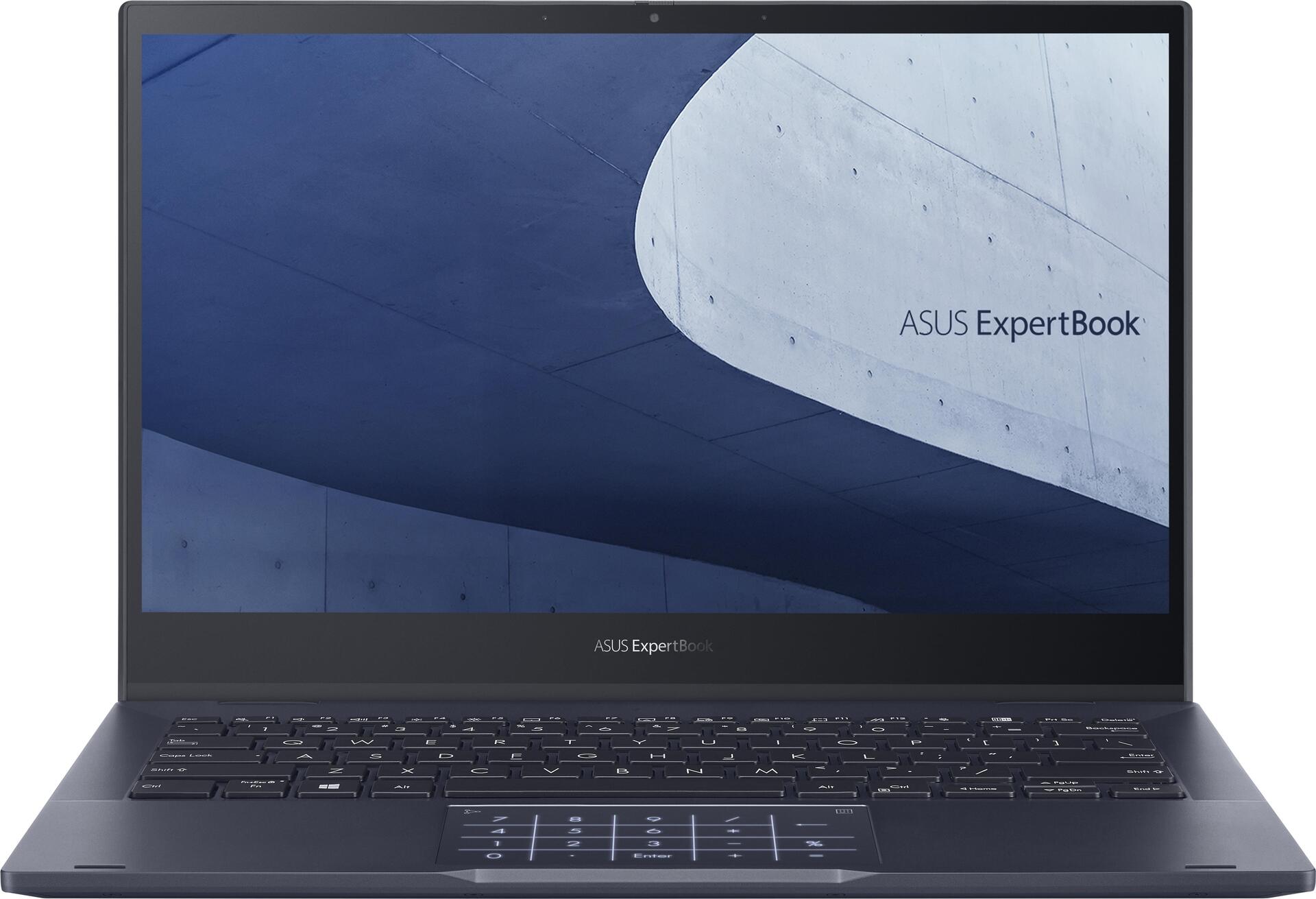 ASUS ExpertBook B5402FEA-HY0032X i7-1195G7 Hybrid (2-in-1) 33,8 cm (13.3 ) Touchscreen Full HD Intel® Core i7 16 GB DDR4-SDRAM 512 GB SSD Wi-Fi 6 (802.11ax) Windows 11 Pro Schwarz (90NX04I1-M00320)