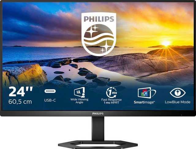 Dieser Philips USB-C Mehrzweckmonitor bietet eine Einrichtung ohne Kabelsalat. Mit einem einzigen Kabel können Sie flüssige