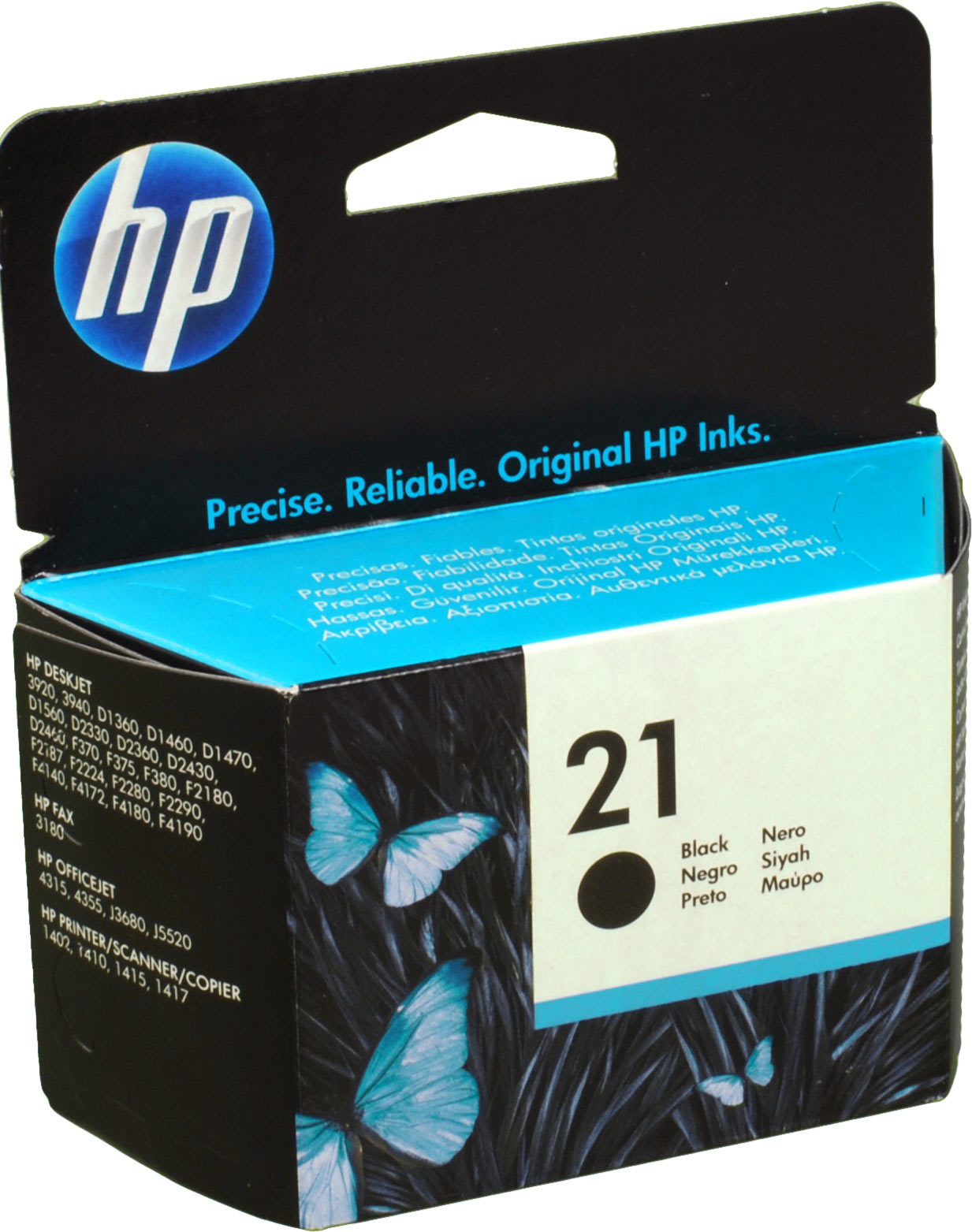 HP Tinte C9351AE  21  schwarz