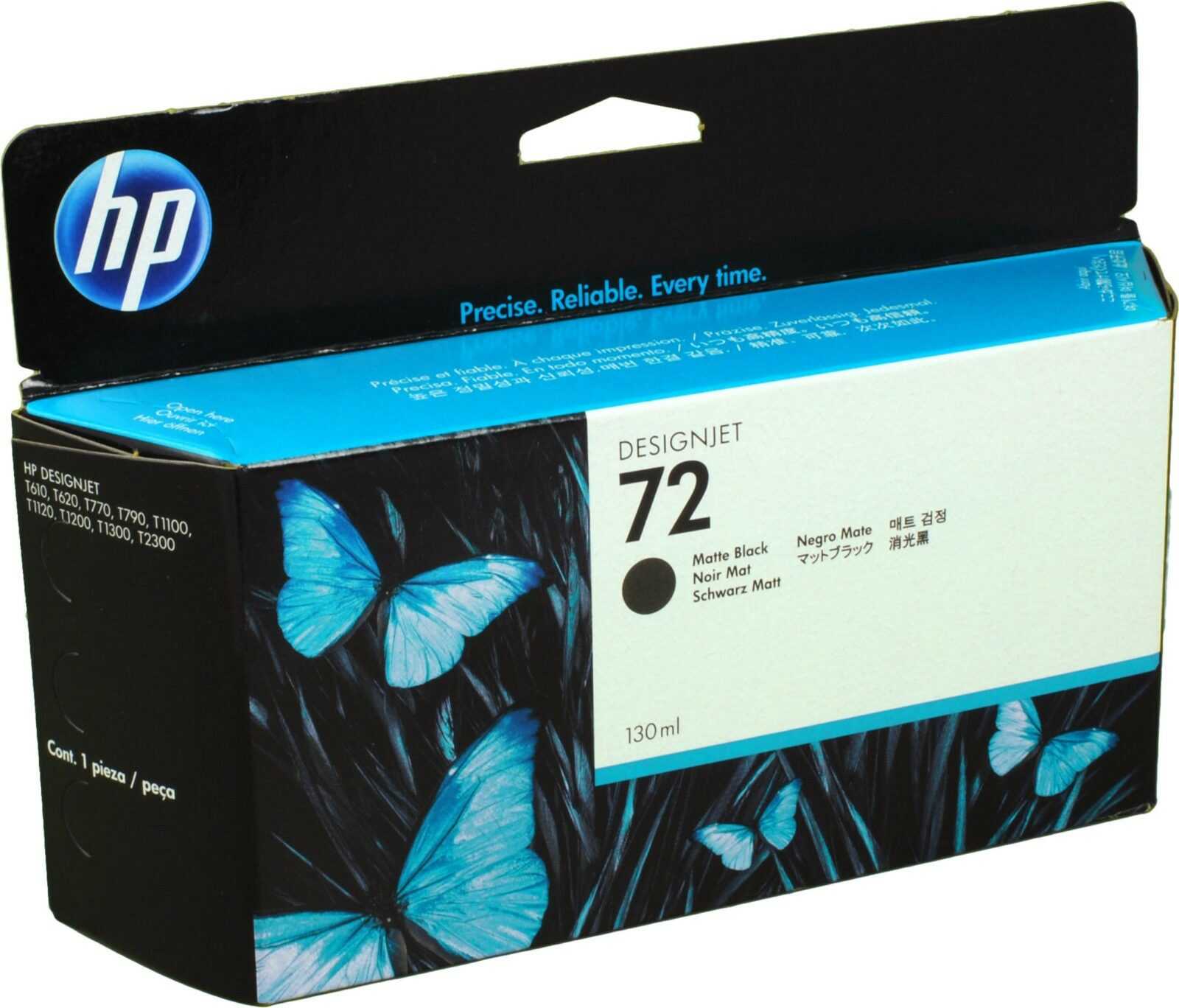 HP Tinte C9403A  72  matt schwarz