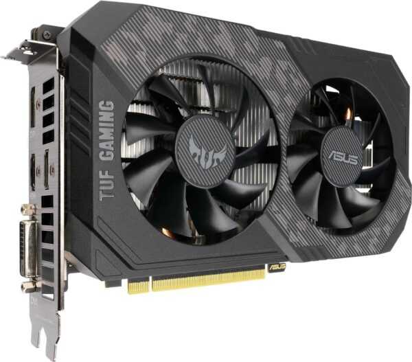 Kurzinfo: ASUS TUF-GTX1660TI-O6G-EVO-GAMING - OC Edition - Grafikkarten - GF GTX 1660 Ti - 6 GB GDDR6 - PCIe 3.0 - DVI