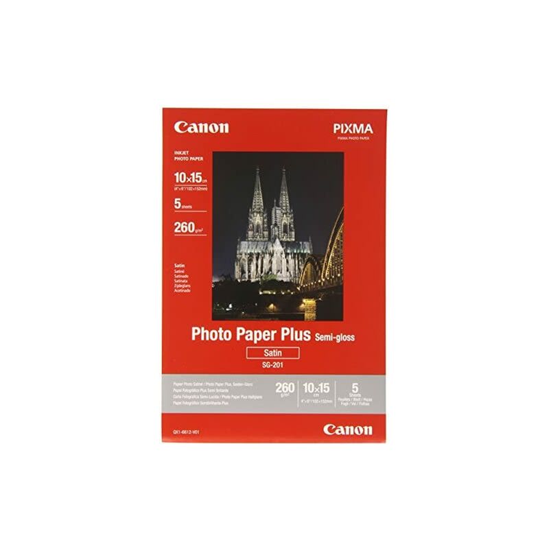 Canon Papier Photo Satiné SG-201 - Papier Photo