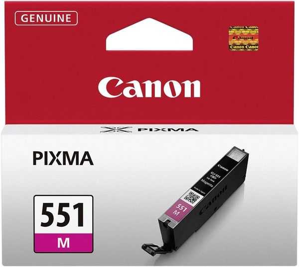 Canon Tintenpatrone CLI-551M Original Magenta 6510B001 Druckerpatrone