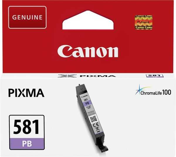 Canon Tintenpatrone CLI-581PB Original Foto Blau 2107C001 Druckerpatrone