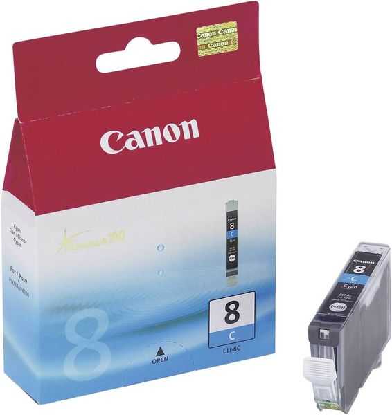 Canon Tintenpatrone CLI-8C Original Cyan 0621B001 Druckerpatrone