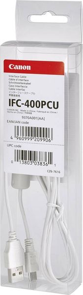 Canon USB-Kabel USB 2.0 USB-A Stecker, USB-Mini-B Stecker 1.50m Weiß 9370A001