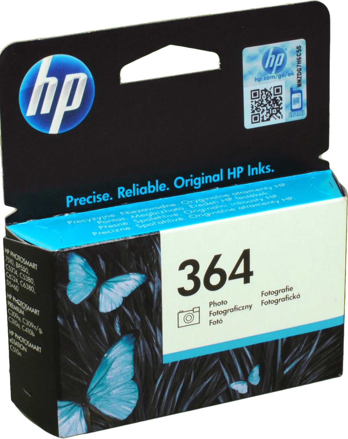 HP Tinte CB317EE  364  photo schwarz