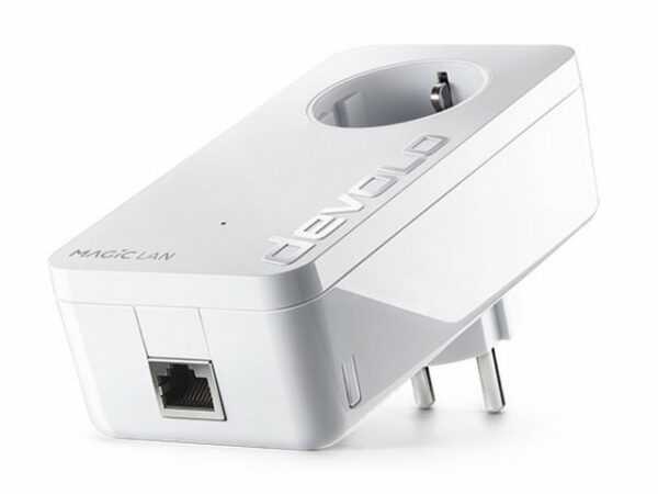 devolo Magic 2 LAN 1-1-1 Erweiterung 2400mbps Powerline LAN Steckdosedevolo Magic 2 LAN 1-1Begrüßen Sie die digitale Zukunft in Ihren vier Wänden! Wie das geht? Mit dem devolo Magic 2 LAN und seinen zauberhaften Eigenschaften. Damit sind Sie heute schon für übermorgen bereit. Streaming