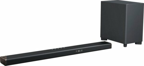 Erleben Sie Ihre Filme und Musik wie nie zuvor. Diese Fidelio Soundbar mit kabellosem Subwoofer verleiht jeder Szene und jedem Soundtrack neues Detailreichtum. Außerdem ist die Integration dieser Soundbar in Ihr Multiroom-System ganz einfach.