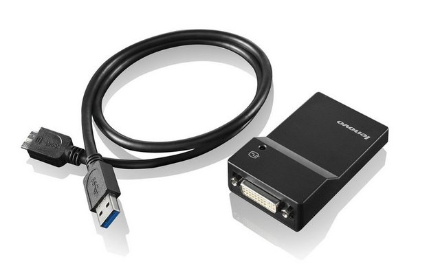 Lenovo Zeichenschablone Lenovo USB 3.0 to DVI Monitor Adapter