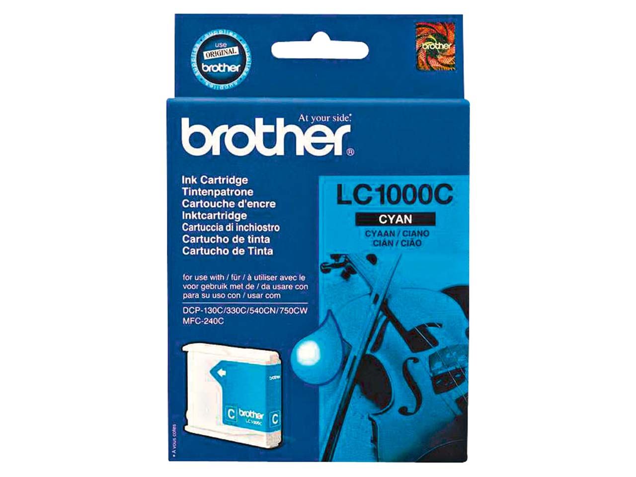 Brother Tintenpatrone LC1000C cyan