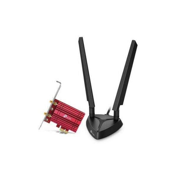 AXE5400 Wi-Fi 6E Bluetooth 5.2 PCIe Adapter Nahtloses Streaming – Steigern Sie die Gesamtgeschwindigkeit auf bis zu 2402 Mbit/s (6 GHz) &#43