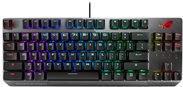 Kurzinfo: ASUS ROG Strix Scope TKL - Tastatur - Hintergrundbeleuchtung - USB - AZERTY - Französisch - Tastenschalter: CHERRY MX - Grau