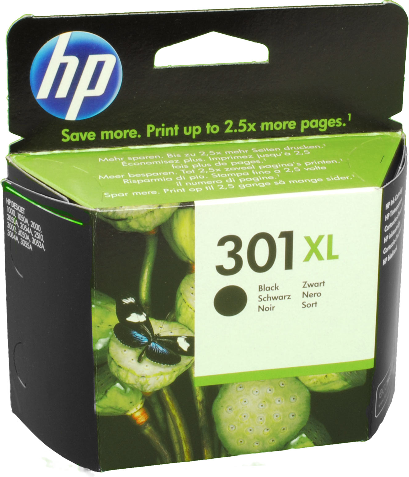 HP Tinte CH563EE  301XL  schwarz