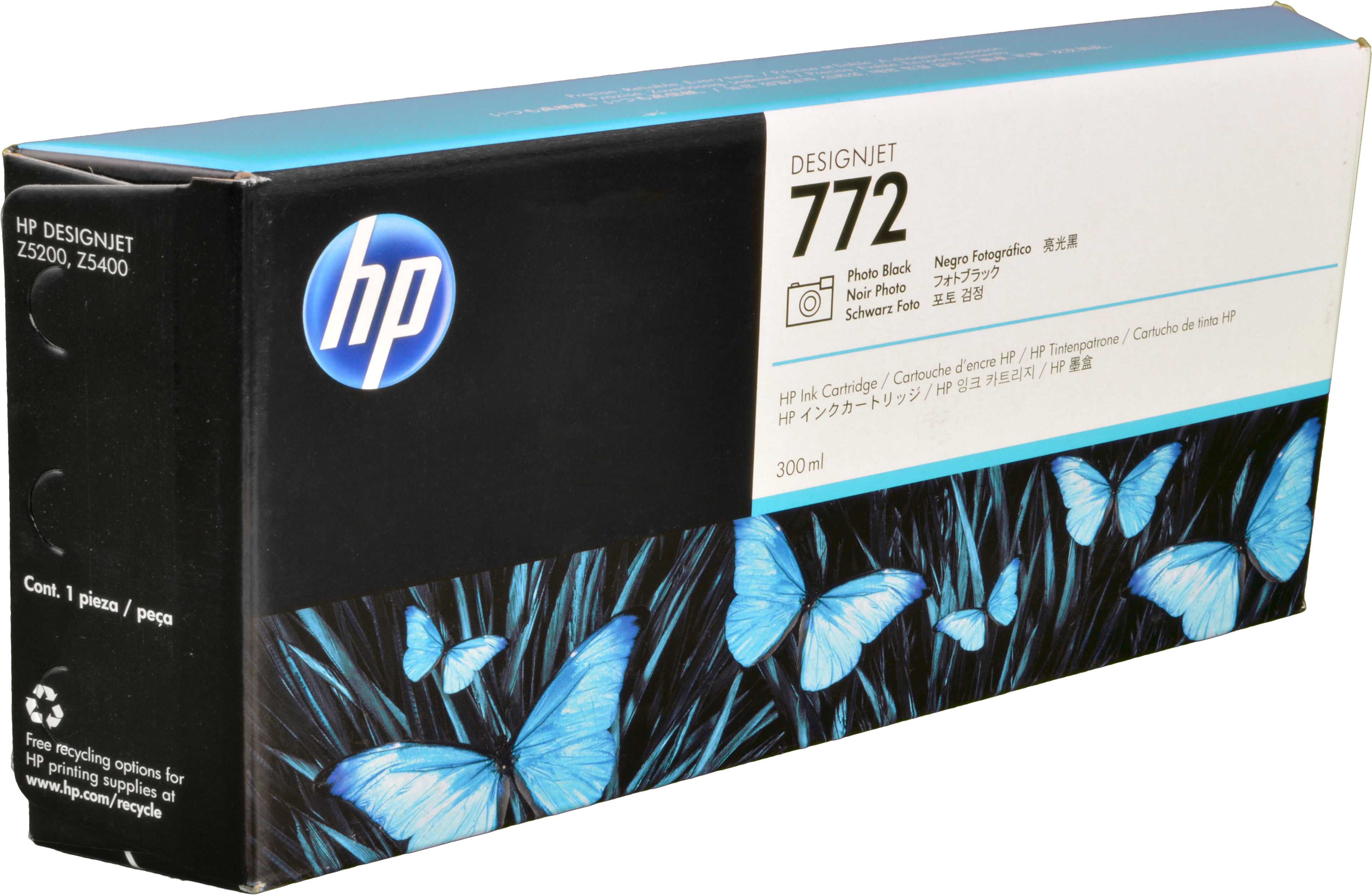 HP Tinte CN633A  772  foto schwarz