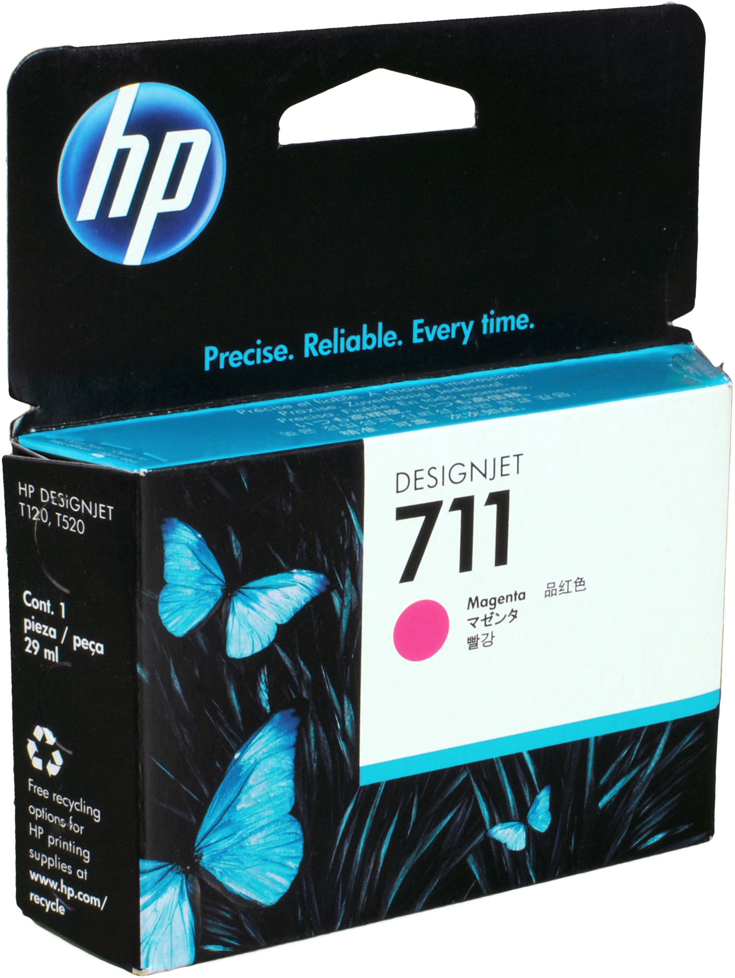 HP Tinte CZ131A  711  magenta