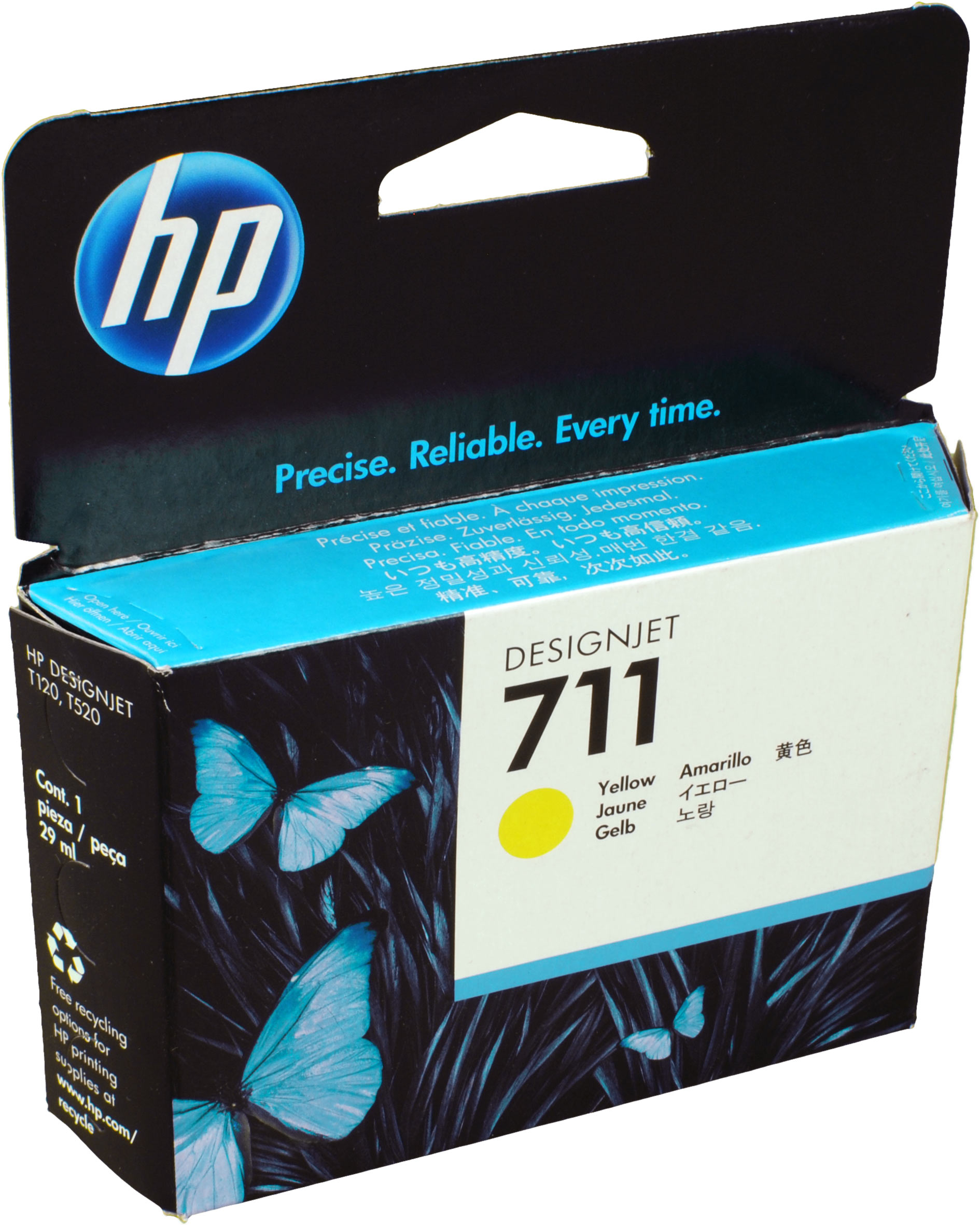 HP Tinte CZ132A  711  yellow