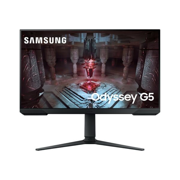 Samsung Odyssey G5 S27CG510EU - G51C Series - LED-Monitor - 68.6 cm (27) - 2560 x 1440 QHD @ 165 Hz - VA - 300 cd/m² - 3000:1 - HDR10 - 1 ms - 2xHDMI