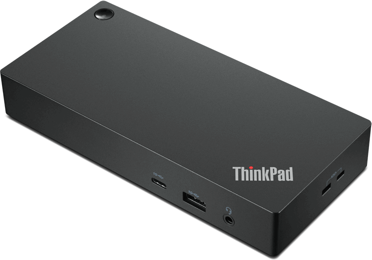 Lenovo ThinkPad Universal USB-C Dock – Dockingstation – USB-C – HDMI, 2 x DP – GigE – 90 Watt – für ThinkPad X1 Carbon Gen 8, X1 Carbon Gen 9, X1 Yoga Gen 5, X1 Yoga Gen 6 (40AY0090EU) – Sonderposten