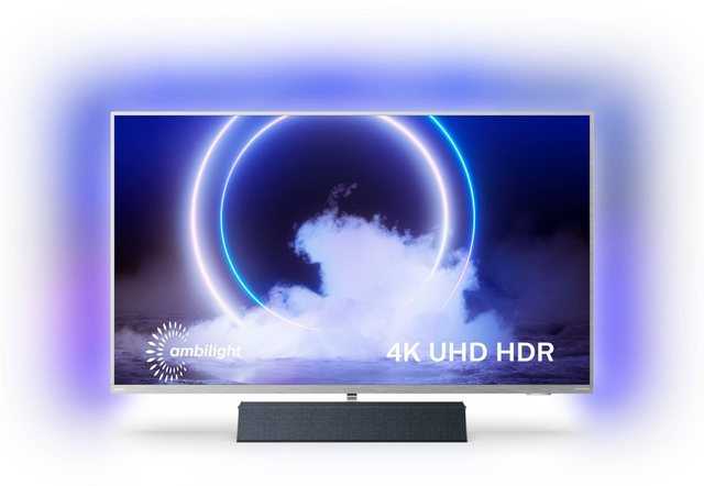 Philips 43PUS9235/12 LED-Fernseher (108 cm/43 Zoll, 4K Ultra HD, Smart-TV, 3-seitiges Ambilight)