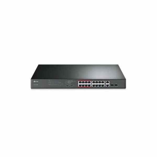 TL-SL1218MP - PoE-Switch für IP-Überwachungsanwendungen Budget für hohe PoE-Leistung Der TL-SL1218MP entspricht dem 802.3af/at PoE&#43