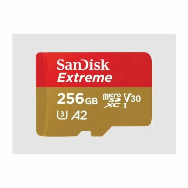 SanDiskmicro SDXC SpeicherkartemicroSDXC Extreme 256GB (R190MB/s) +