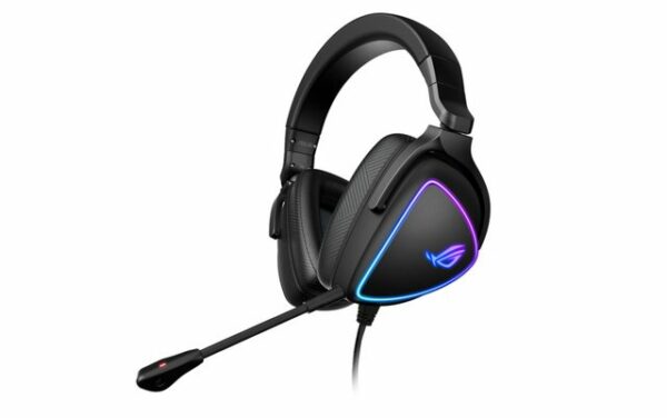 ASUS ROG Delta SLeichtgewichtiges USB-C-Gaming-Headset mit AI-Noise-Cancelling-Mikrofon