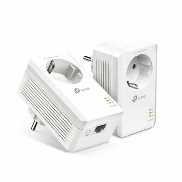 TL-PA7017P KIT | AV1000-Gigabit-Powerline-Adapter KIT mit Steckdose   Erweiterung der Gigabit-WLAN-Verbindung  Bis zu 1Gbit/s nach dem neuen Standard Homeplug AV2 über bestehende StromleitungenGigabit-LAN-Port zum Anschließen von Computern