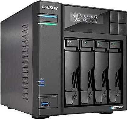 ASUSTOR Lockerstor NAS AS6704T 4-Bay (90-AS6704T)