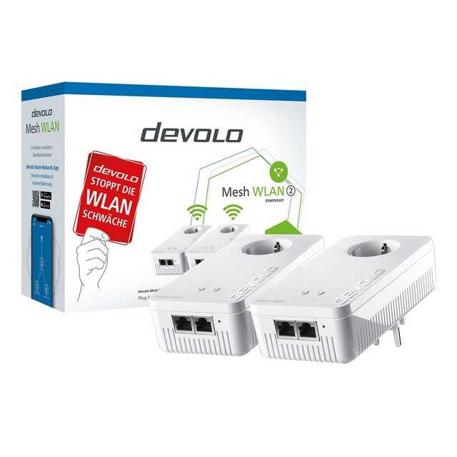 DEVOLO Mesh WLAN 2 Starter Kit WLAN-Router