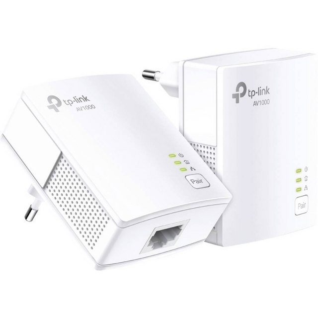 TP-Link AV1000 Gigabit Powerline Adapter KIT Reichweitenverstärker