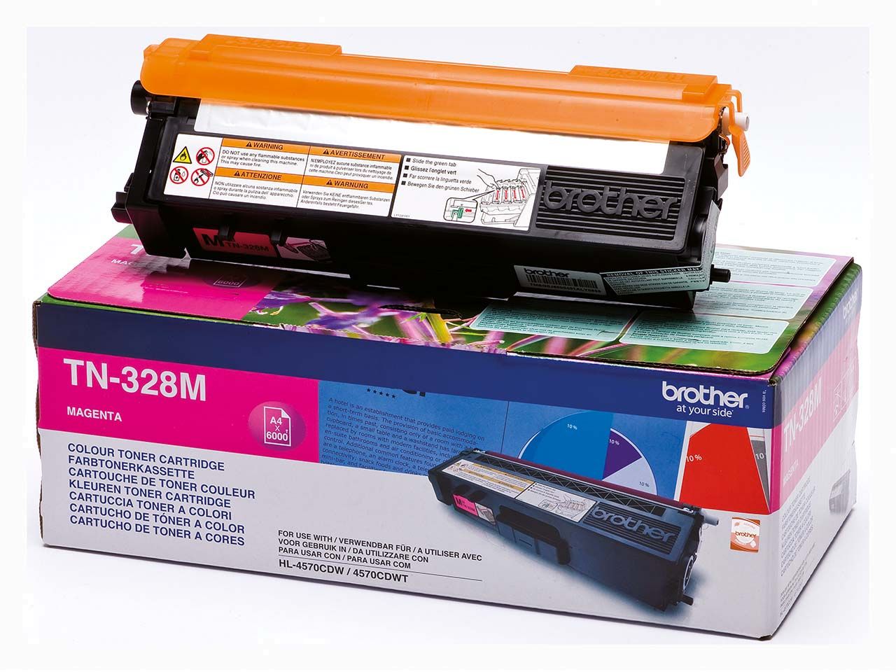 Brother Toner TN-328M magenta