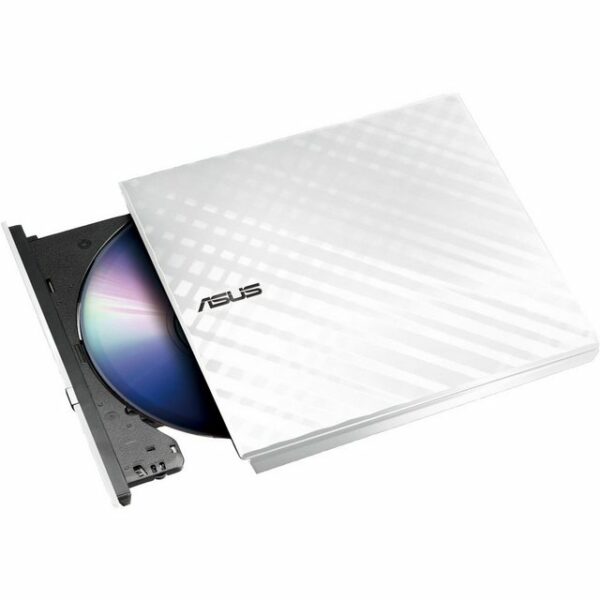 Der ASUS SDRW-08D2S-U Lite überzeugt mit seinem eleganten Design in glänzendem Weiß und seiner hochwertigen Verarbeitungsqualität. Der extrem schlanke Brenner vereint moderne Technologie wie die ASUS Turbo Engine und 128-Bit Disc-Verschlüsselung in einem sehr attraktiven Gehäuse. Die Stromversorgung erfolgt über die USB-Schnittstelle