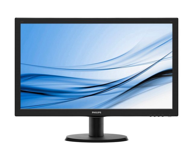 Philips 223V5LHSB2 LED-Monitor (54,6 cm/22 „, 1920 x 1080 px, Full HD, 5 ms Reaktionszeit, 60 Hz, TFT-LCD, SmartControl Lite)