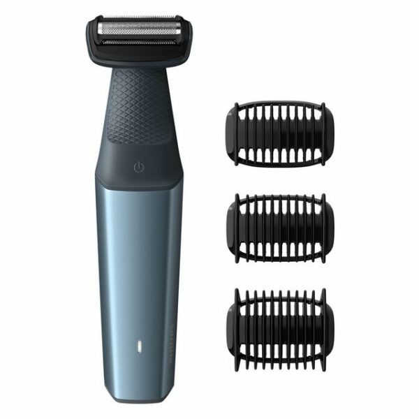 Wasserfester Bodygroomer Bodygroom series 3000 Sanfte Körperrasur Besonders sanft in sensiblen Bereichen.  Die Series 3000 wurde dazu entwickelt