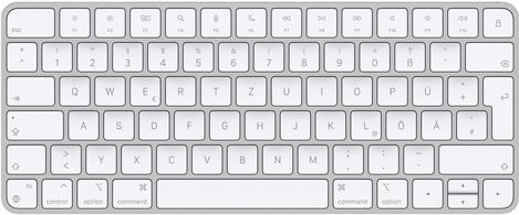 Kurzinfo: Apple Magic Keyboard - Tastatur - Bluetooth - QWERTZ - Deutsch - für 10.2 iPad