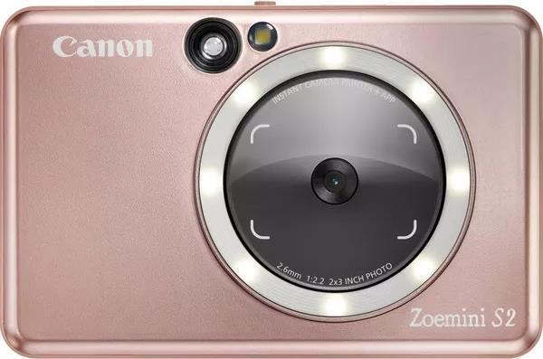 Canon Zoemini S2 – Digitalkamera – Kompaktkamera mit Fotosofortdrucker – 8.0 MPix – NFC, Bluetooth – Rosegold