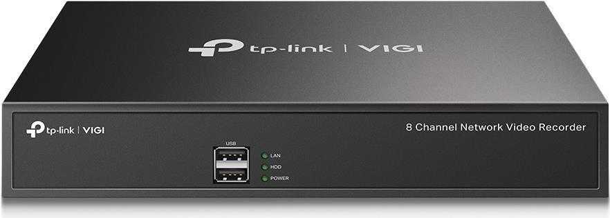 TP-LINK VIGI NVR1008H – 8 Kanäle – 1920 x 1080 Pixel – 4 Kanäle – 1080p – 1920 x 1080 – 1280 x 720 – 1440 x 900 – 1280 x 1024 – 80 Mbit/s (VIGI NVR1008H)