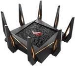 ASUS ROG Rapture GT-AX11000 – Wireless Router – 4-Port-Switch – GigE, 2,5 GigE, 802,11ax – WAN-Ports: 2 – 802,11a/b/g/n/ac/ax – Tri-Band (90IG04H0-MO3G00)